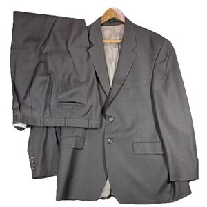 Lauren Ralph Lauren Mens 2 Piece Suit 42R Olive Pants 35x28 100% Wool